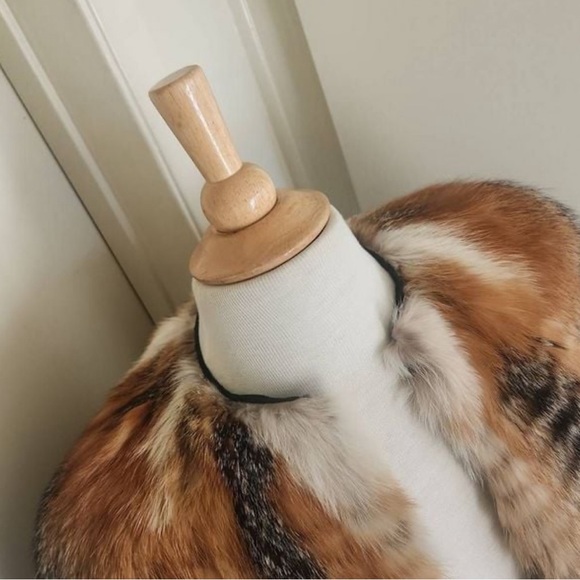 Vintage Norwegian Custom Blue Fox Fur Coat, Midi Length, Excellent Condition, - Picture 3 of 10